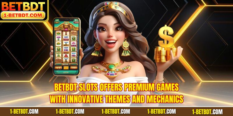 BETBDT Slots offers premium games with innovative themes and mechanics