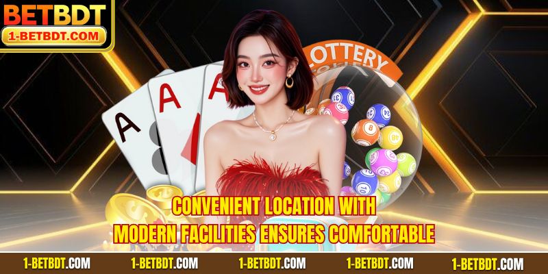 Convenient location with modern facilities ensures comfortable  