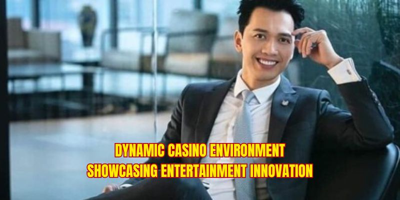 Dynamic casino environment showcasing entertainment innovation