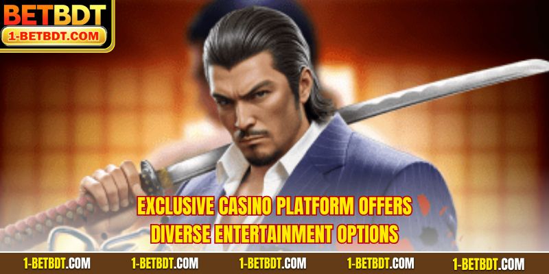 Exclusive casino platform offers diverse entertainment options 