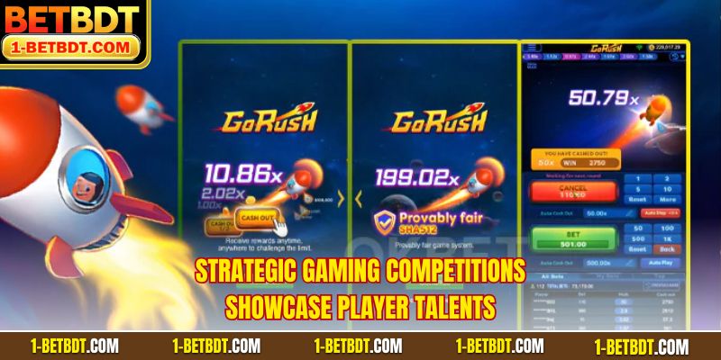 Strategic gaming competitions showcase player talents