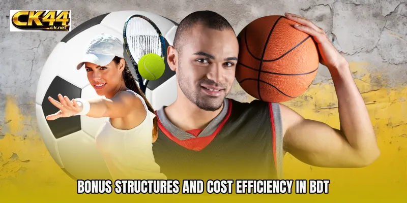 Bonus structures and cost efficiency in BDT
