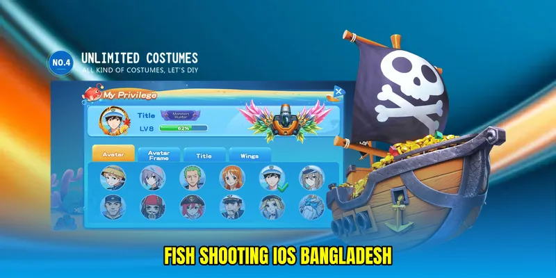 Fish shooting iOS Bangladesh
