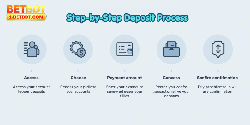 Step-by-Step Deposit Process