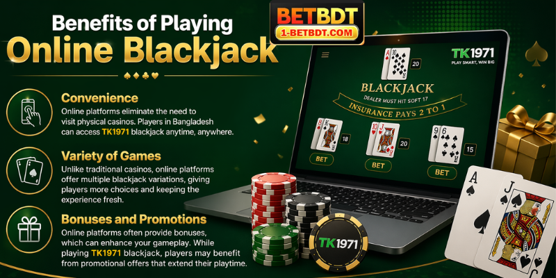 Benefits of Playing Online Blackjack
