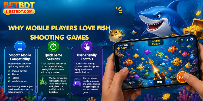 Why Mobile Players Love Fish Shooting Games